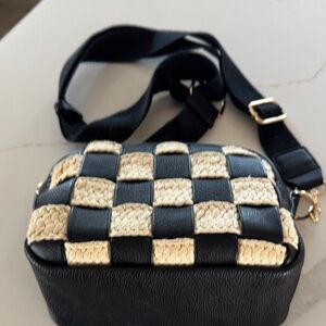 Universal thread black vegan bag